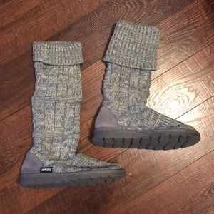 Never worn slipper boots